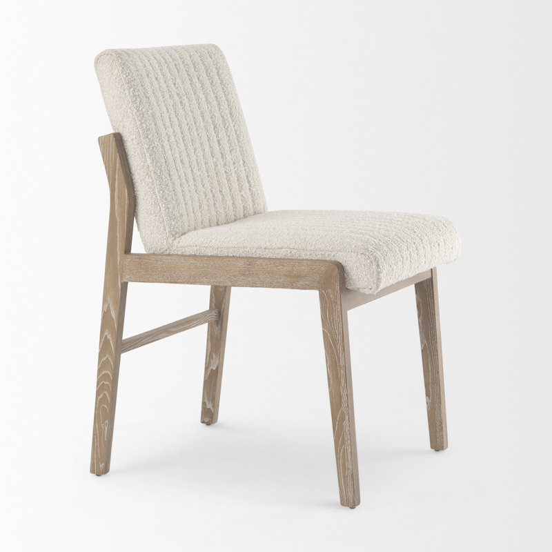 Chaise d'appoint Densel, Brun clair