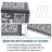 Reversible Outdoor Rug 10x20ft, Grey/White - Waterproof Plastic Straw Patio Mat, UV & mark Resistant, Easy Clean, Portable Carpet for Garden, Camping, Backyard - Made in USA-1610733153-1610733159