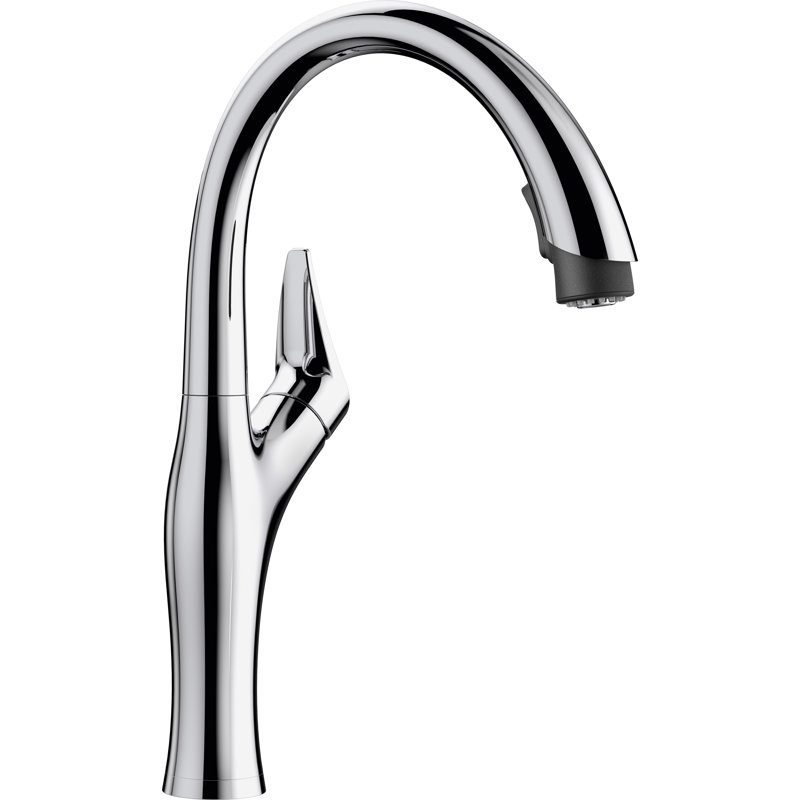 Artona Pull-Down Dual-Spray Kitchen Faucet, Polished Chrome, 2.2 GPM