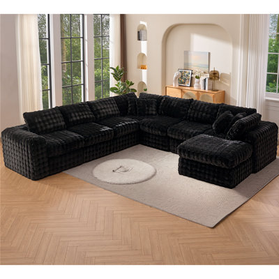 8 - Piece Modular Upholstered Sectional