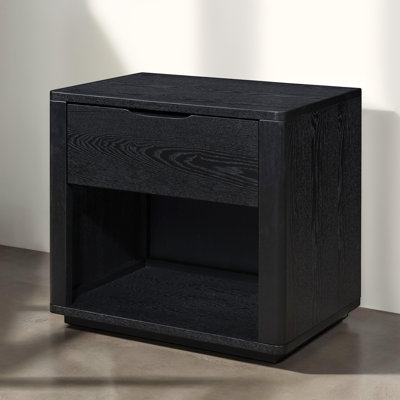 Venice Modern Nightstand With Soft Close Drawer