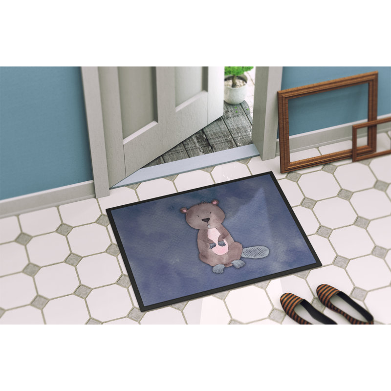 Non-Slip Outdoor Doormat, Rectangle 18" x 27"