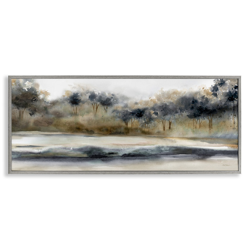 Art abstrait giclée par Carol Robinson, H 10 po x l 24 po x P 1,5 po, Estampe numérique Farmhouse