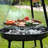 Outdoor Tripod Cooker with Adjustable Grill