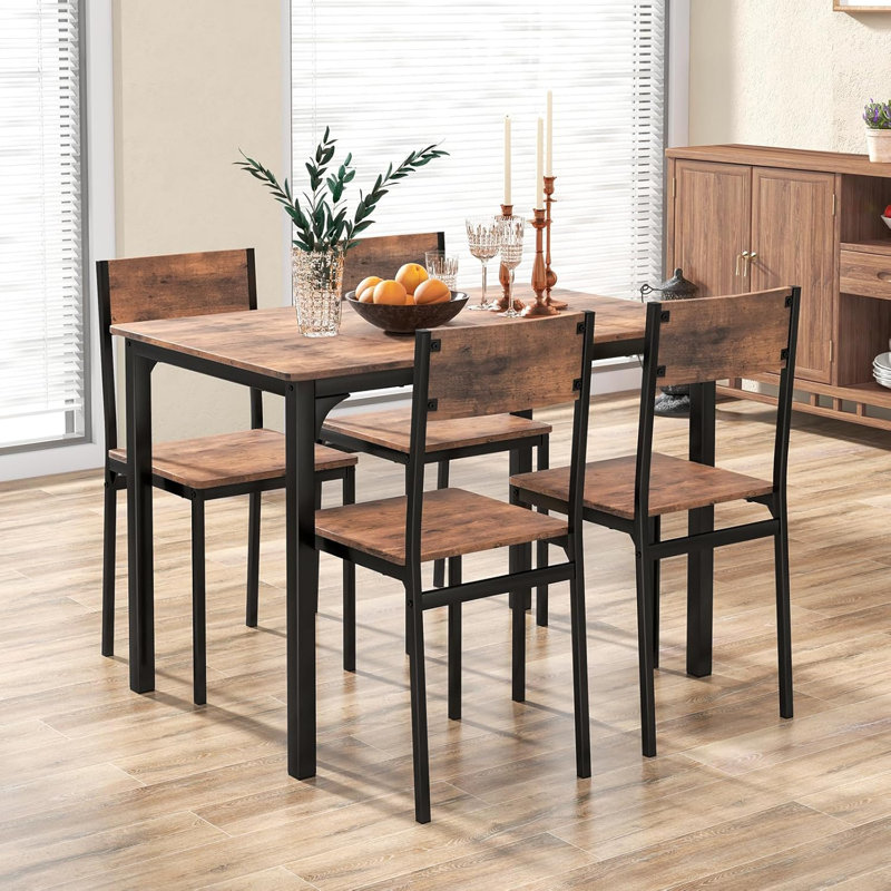 Ensemble de 5 chaises de table de salle à manger