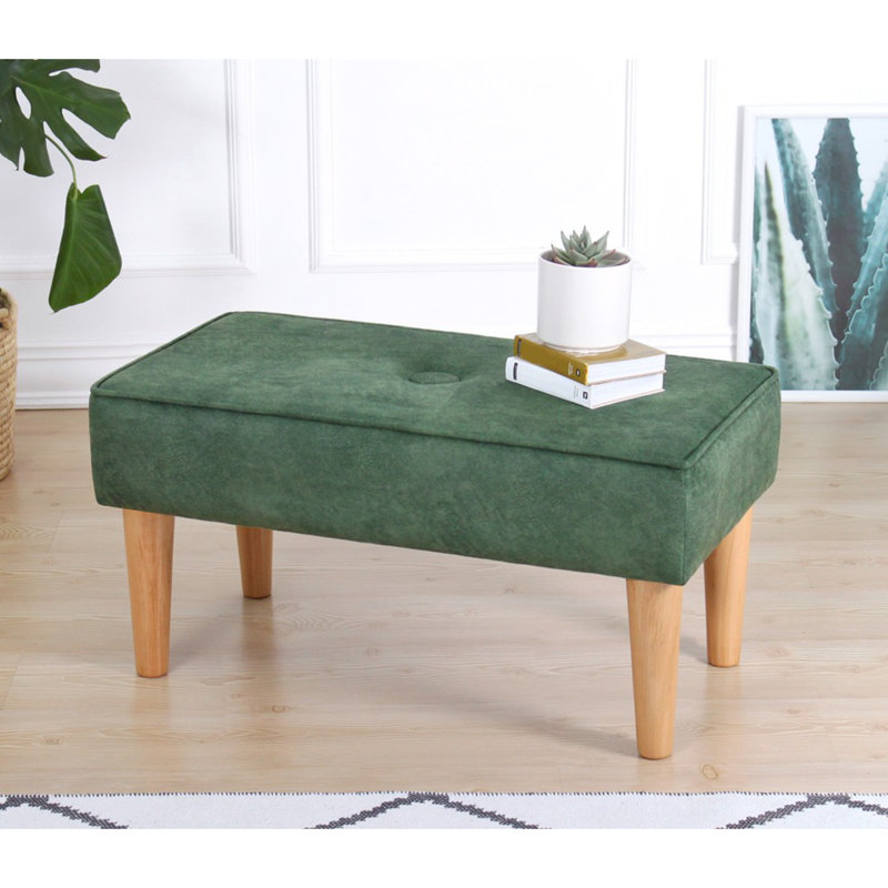 Repose-pieds standard capitonné de 31,5 po de largeur, Mélange de coton