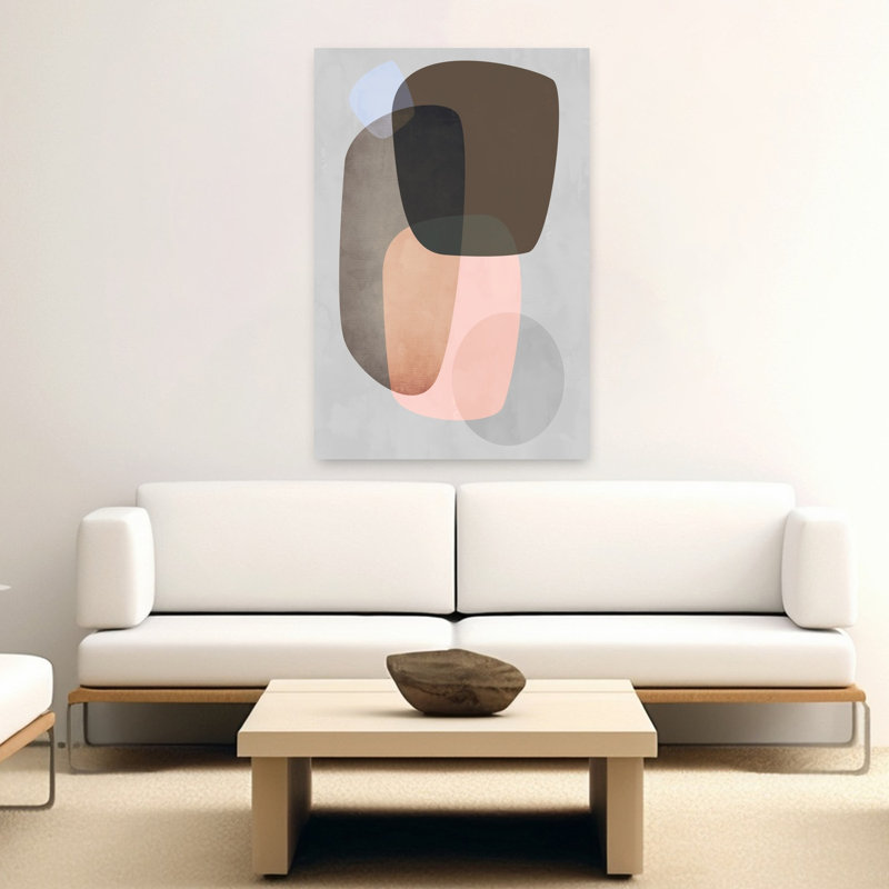 Art contemporain contemporain, H 60 po x l 40 po
