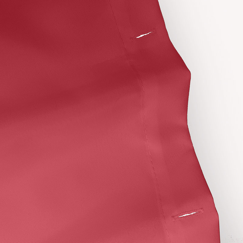 Rideau de douche simple Ke Wilson, Corail
