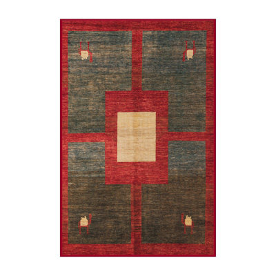 Tapis abstrait moderne 4712