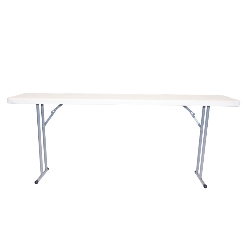 Table pliante en plastique Rhinolite, H 30 po x l 72 po x P 18 po