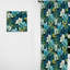 Tropic Mirage Ii - motif tropical - rideau tropical - obscurcissement de la pièce en velours - 1 panneau-107578913