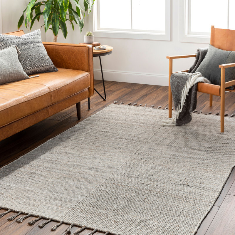 Area Rug, Beige, Rectangle 5' x 7'6"