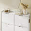8 Pair Flip Down Shoe Storage