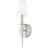 Hand-Blown Opal White Glass Wall Sconce - 4.25" ADA Compliant-559939670