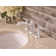Moen Dartmoor Two-Handle Widespread Bathroom Faucet Trim Kit, Valve Required