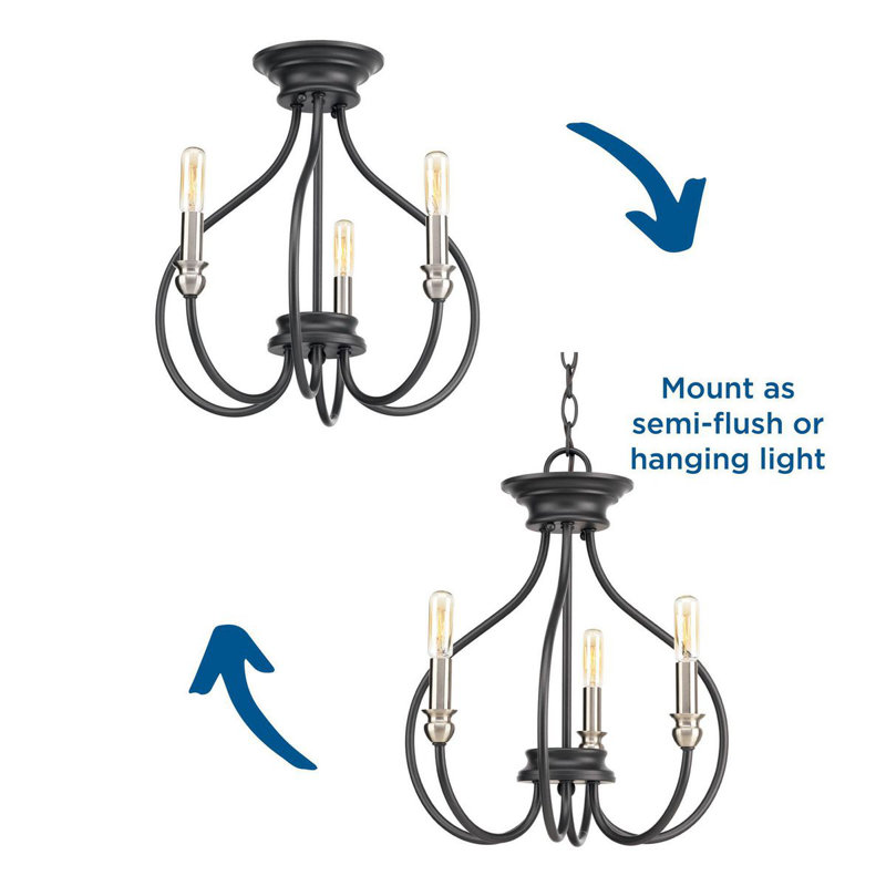 Driskell Semi Flush Mount