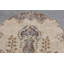 Tapis turcs, tapis Oushak, tapis décoratifs 4,3 x 4,4 pi, tapis tissés à la main beige, tapis en laine, tapis rétro