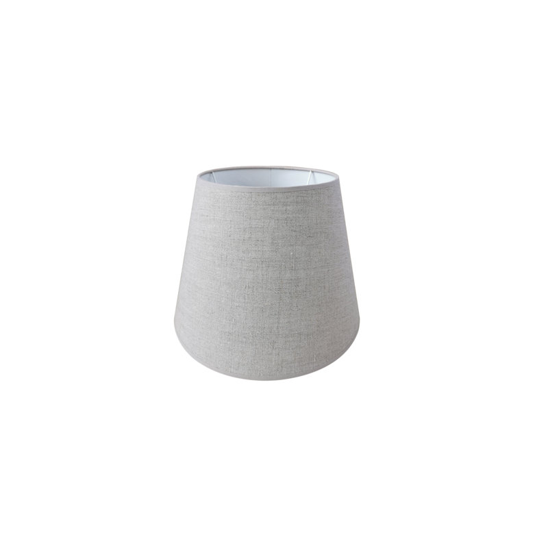 26cm H Linen Empire Lamp Shade ( Uno ), Dark Grey