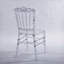 Chaise de mariage, chaise de salle à manger, ensemble de 4, siège en plastique