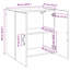 vidaXL Wall Cabinet Wall-mounted Engineered wood Storage Cabinets Urban Storage-1251460400