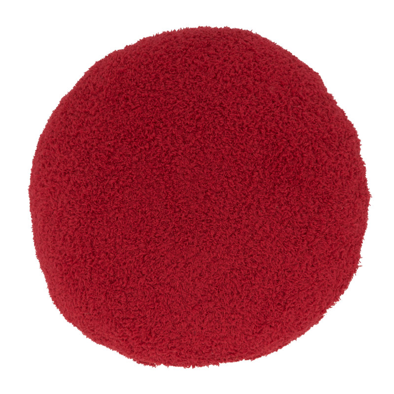 Bonbon Collection Throw Pillow, Red/White, 13"H x 13"W