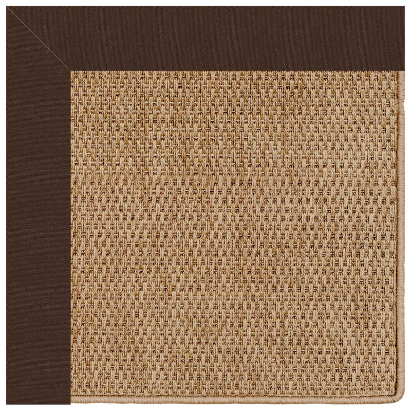 Leonino Geometric Indoor / Outdoor Rug, Rectangle 3' x 5'