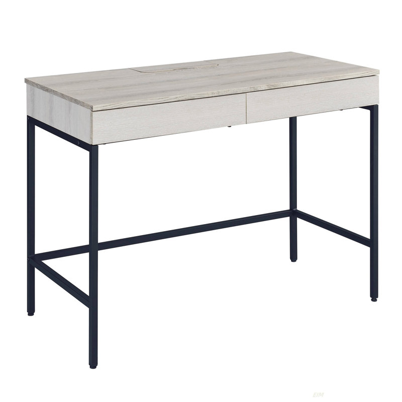 Rashaunda Writing Desk, 30.46" H x 42.46" W x 19.53" D, Natural