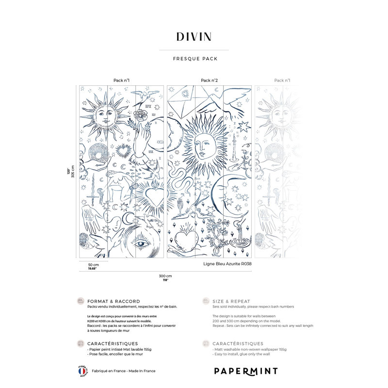 Divine Pack 1 et 2 Ashkum, Paquets 1 et 2, Marine