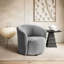 Crifasi 80cm W Upholstered Pouf Chair-352495904