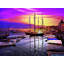 Magic Harbor Print by Leonard Askowitz