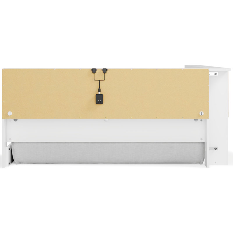 Teddy Platform Bed with Bookcase