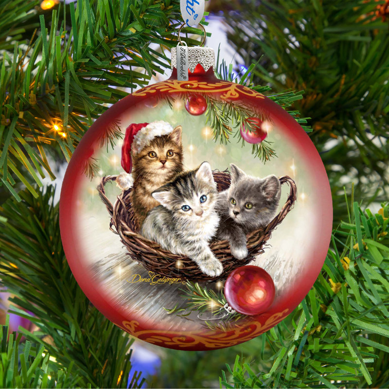 Ornement boule de Noël Holiday Splendor