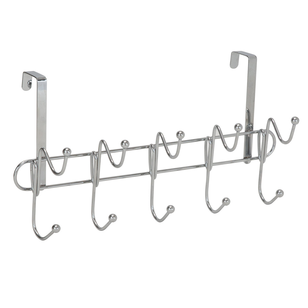 Burrier Iron Over-the-Door 10 - Hook Coat Rack Rebrilliant