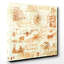 Leonardo Da Vinci - Wrapped Canvas Painting-19089626
