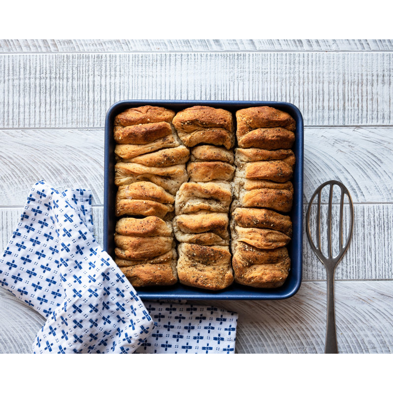 Granitestone Blue 9" Square Nonstick Baking pan