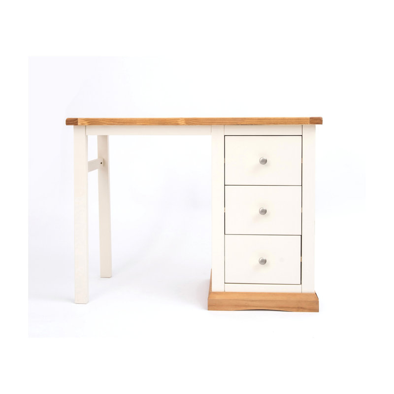 Dressing Table, Waxed Pine, Silver