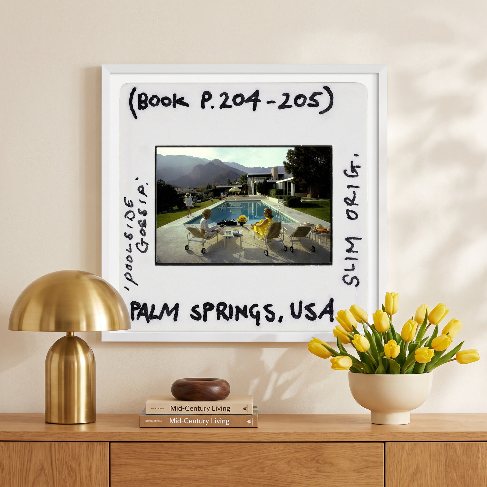 Slim Aarons "Poolside Gossip" Photo Print