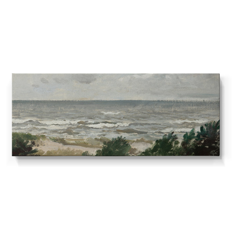 Série nautique-CEC XXXVI- Toile tendue avec châssis - Prêt à accrocher, H 12 po x l 30 po