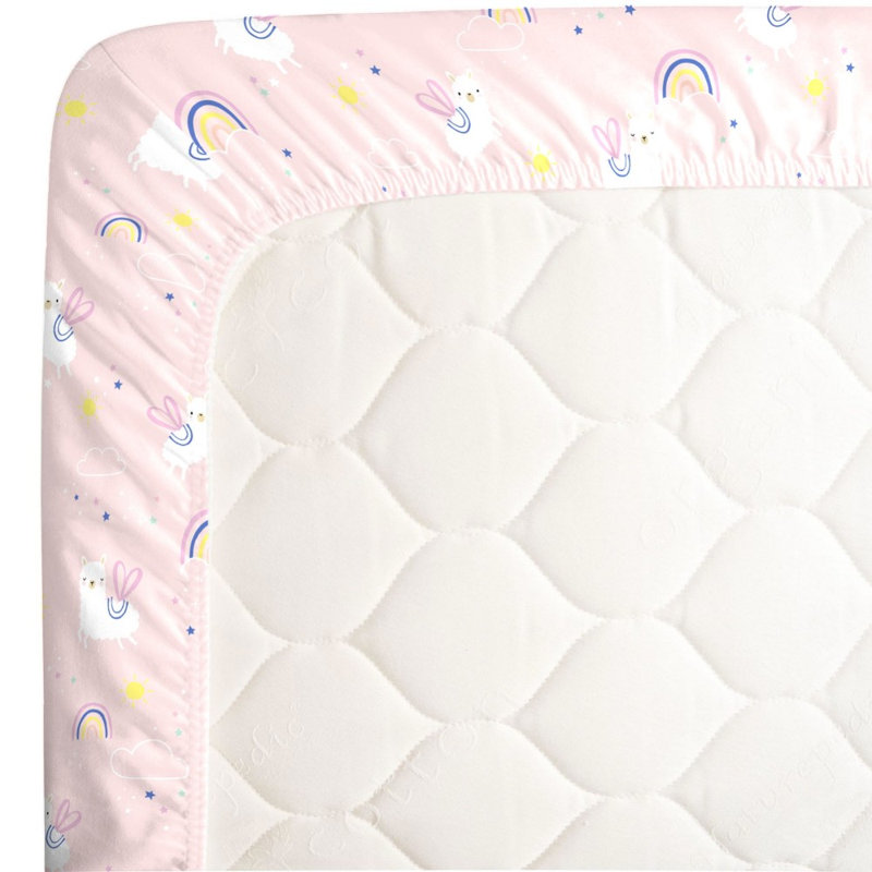 Drap-housse pour lit de bébé