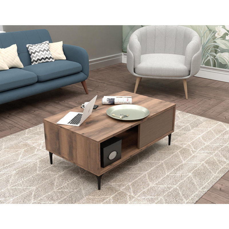 Glorias Coffee Table, Walnut