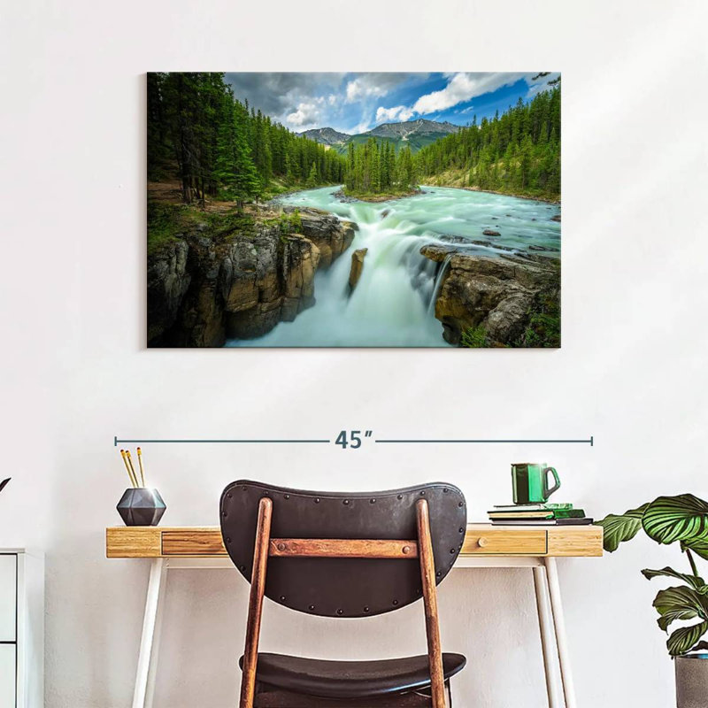 Cascades d'Alvord Upper Sunwapta, H 26 po x l 39 po