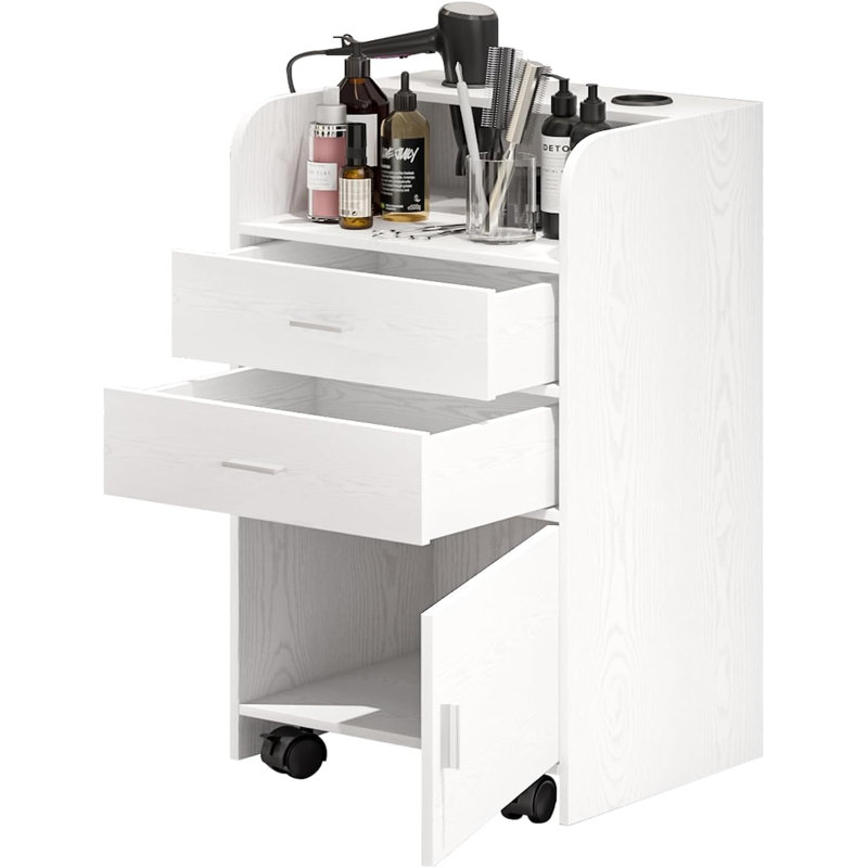 Station de coiffeur Thame, Blanc