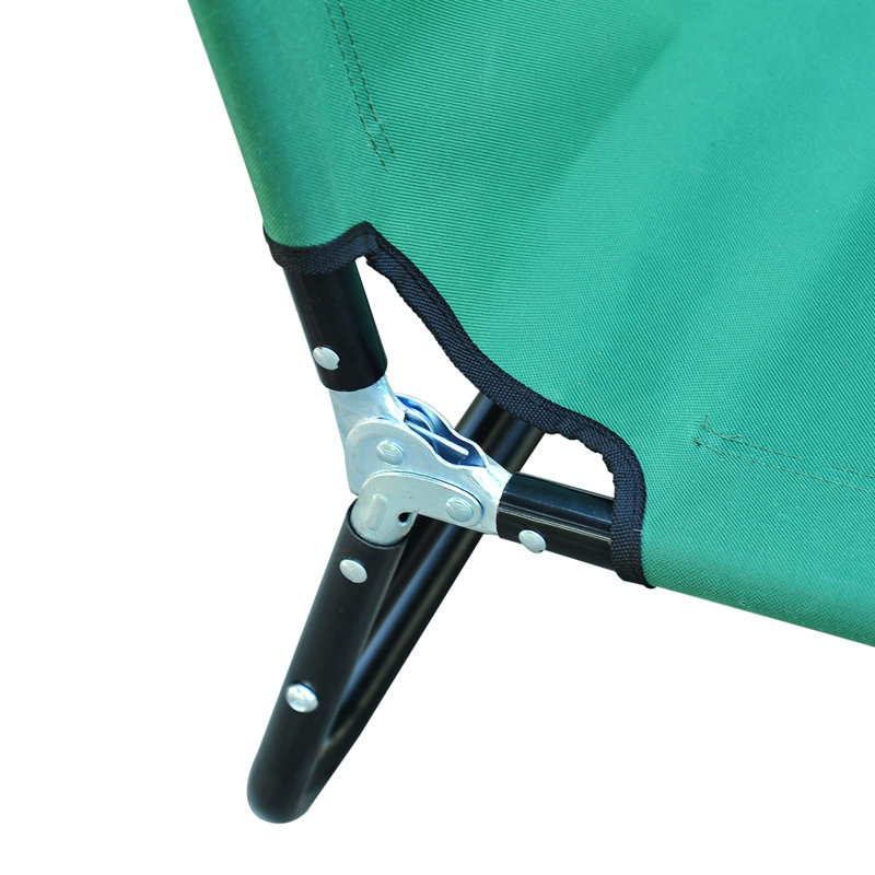 Chaise de plage pliable à 5 positions d'inclinaison pour la piscine, le patio, la cour