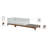 Rio 94" Wide Outdoor Patio Sofa with Cushions