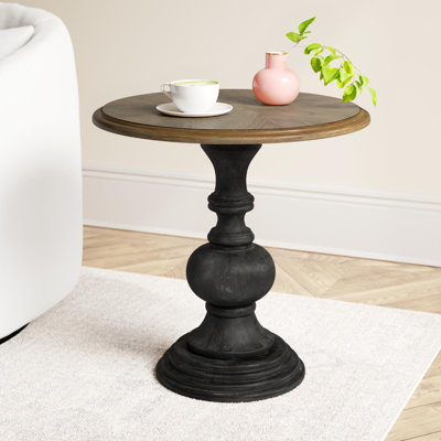 Madeleine Wood End Table