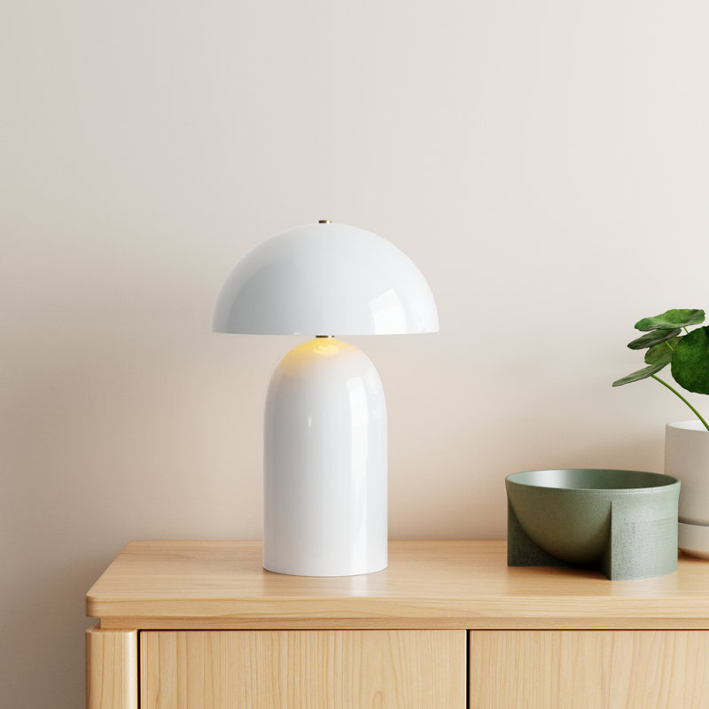 Hardacre Ceramic Table Lamp, White