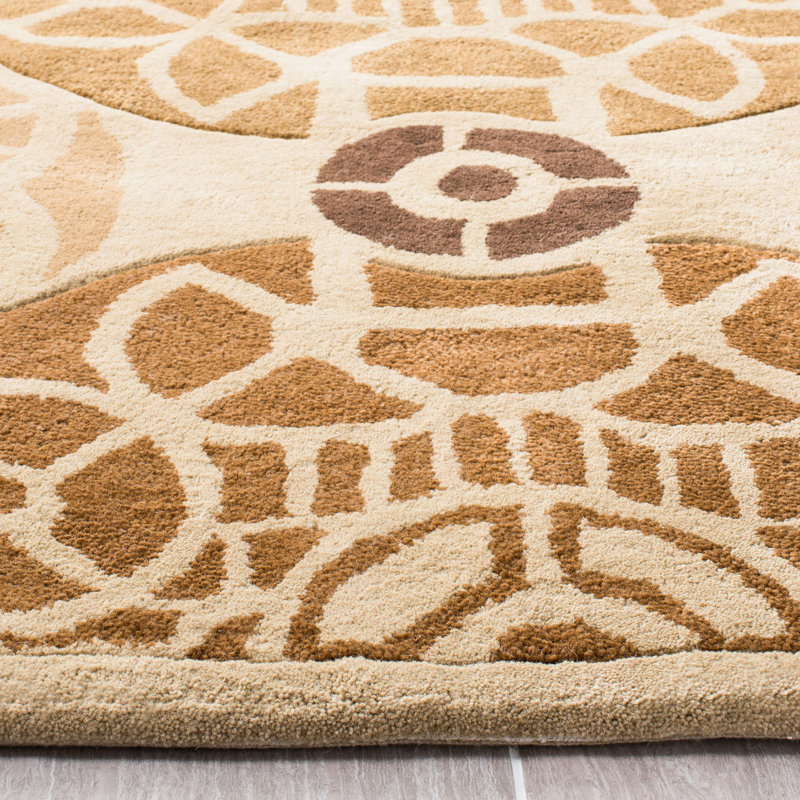 Tapis en laine touffeté à la main Charlee, Rectangle 4 pi x 6 pi