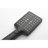 Height Adjustable Handheld Shower With 28-inch Slide Bar And 59-inch Hose, Matte Black Stainless Steel, Multiple Spray Options For All Ages, Ideal Chair Showers Steel Shower, Bar, Adjustable, Various