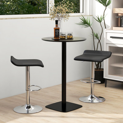 Cersten Swivel Adjustable Height Bar Stool