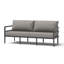 Ensemble de conversation d'extérieur 7 pièces Morelia - Gris anthracite-123296083